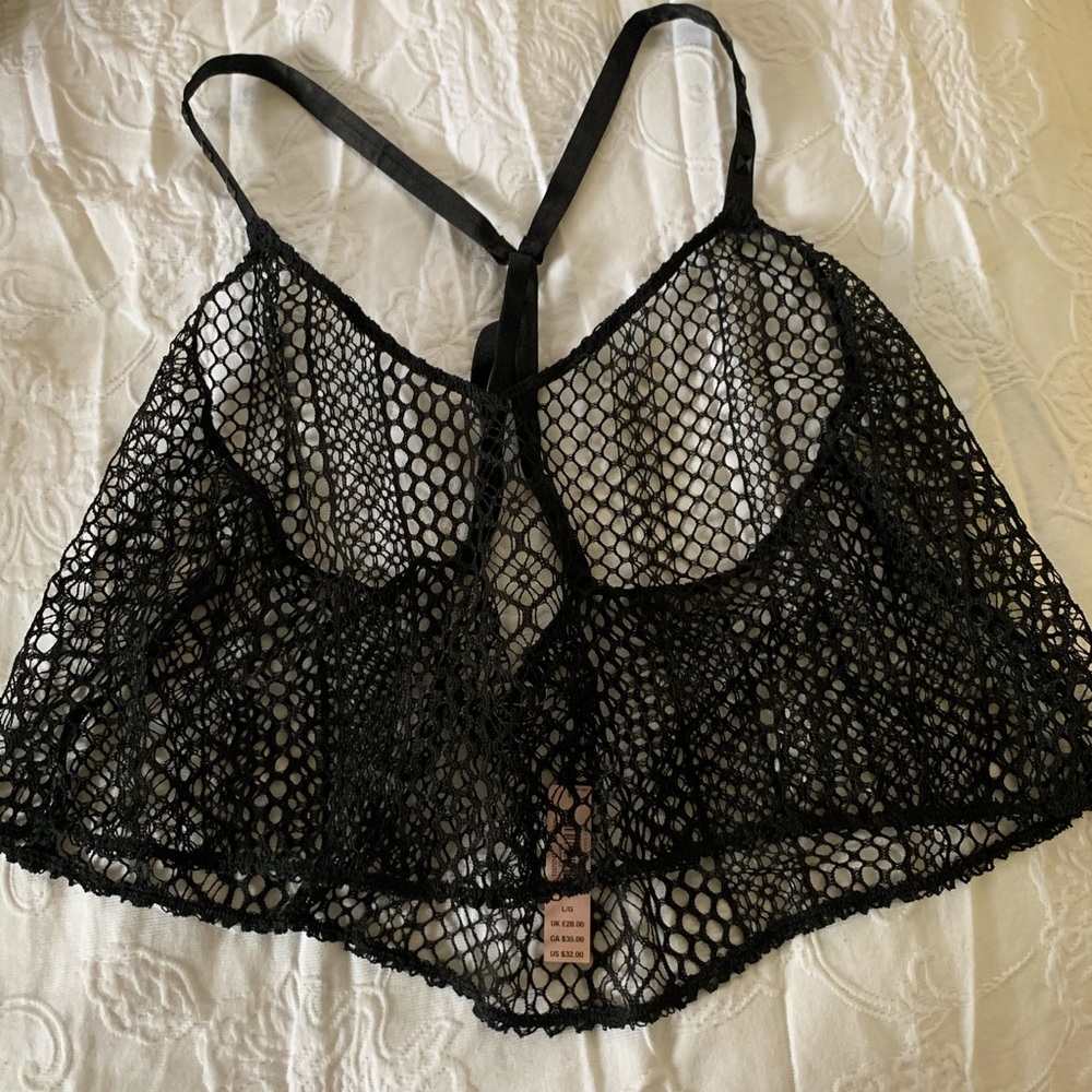 NWT Victoria’s Secret Lace Bikini Cover Up